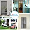 Redfire Magnetic Insect Screen Door, 85 x 250 cm, Black view 4