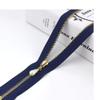 GFFGA 2/5pcs #3 Metal Auto-Lock Zippers, 15–70cm view 1