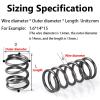 Temhyu Shuxiang Release Return Spring, 2.5 mm Wire Diameter, 28 mm Outer Diameter Compression Disc Spring, High Quality, Length: 30 mm (5 Pieces) view 2