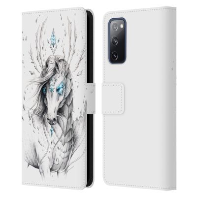 Head Case Designs Official Jonas JoJoesArt Jdicke Seahorse Wild Animals 2 Leather Wallet Case for Samsung Galaxy S20 FE / 5G