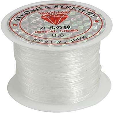 Hinleise Fishing Line, 24 kg, 0.6 mm, Clear Nylon