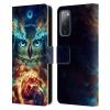 Head Case Designs Official Jonas JoJoesArt Jdicke Aurowla Wild Animals 2 Leather Wallet Case for Samsung Galaxy S20 FE / 5G view 1