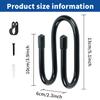 Kesywale Cowboy Hat Holders for Wall, Adjustable Western Hat Hangers (2) view 2