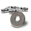 PROTECH 100-Pack M5 Fender Washers, A2 Stainless Steel, 5.3 x 15 mm view 1