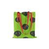 Le Jardin du Lin Printed Cotton Tote Bag with Long Red Handles, Foldable, 34 x 40 cm view 1