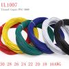 JINchao 2 m UL1007 PVC-Coated Tinned Copper Wire, 24 AWG, Black view 3