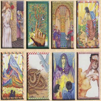 Master Oracle Tarot Game with 78 Cards