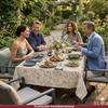 Miami Outdoor Tablecloth, Mediterranean Cream, Rectangular, 130 x 260 cm view 2