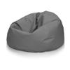 Ecopuf Sakwa L Faux Leather Bean Bag Chair, Padded, with Double Zipper, Leakproof, 95 x 65 cm view 1