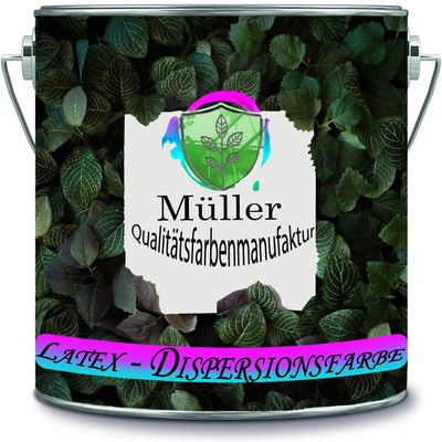 Müller Quality Latex Emulsion Paint, Washable Interior Wall Paint, Lilac Lavender, 10 L