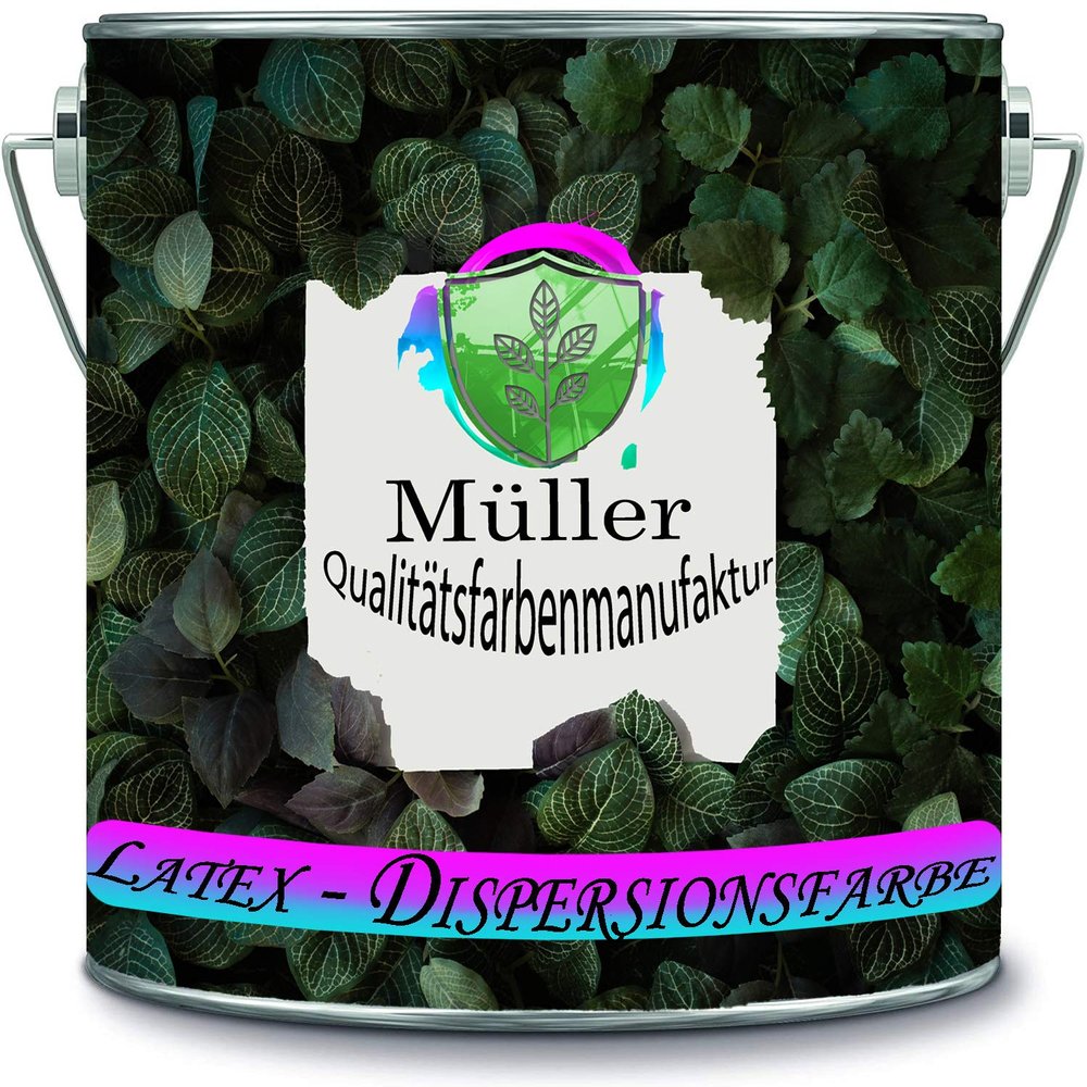 Müller Quality Latex Emulsion Paint, Washable Interior Wall Paint, Lilac Lavender, 10 L