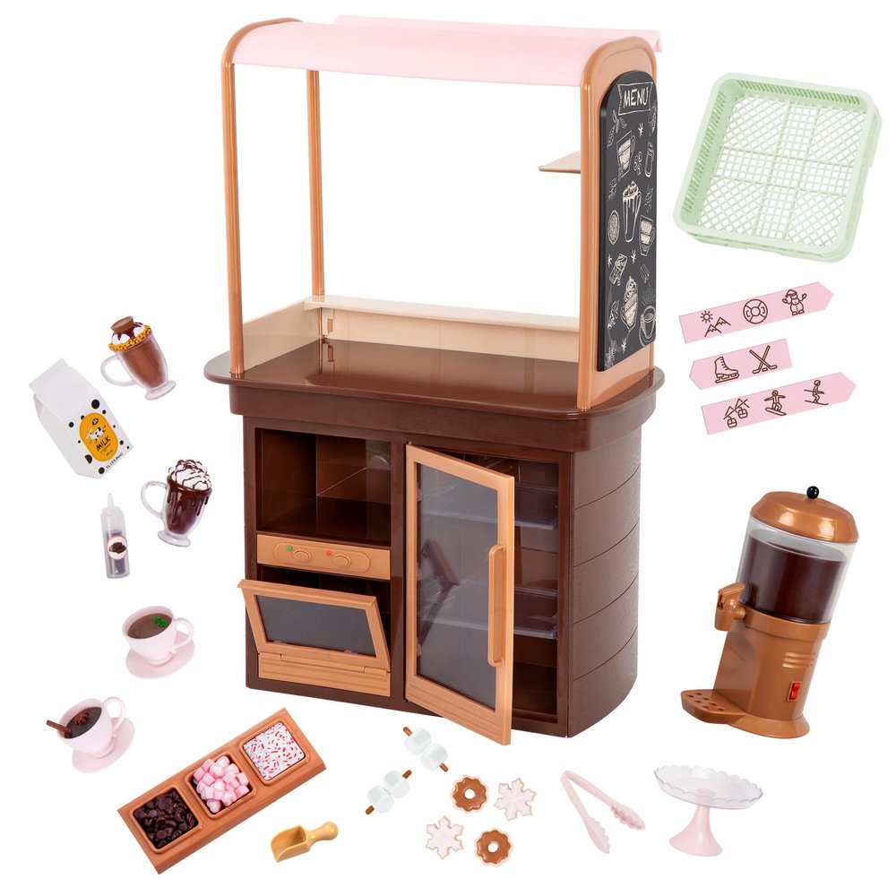 Our Generation Chocolate-Tastic Cocoa Stand for 46 cm Dolls