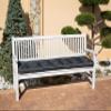 ETNA Bench Cushion with Woven Pattern, Indoor/Outdoor view 2