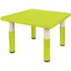 alles-meine.de GmbH Children's Table and Chair Set, Table + 4 Chairs, Adjustable, Light Green Firefighter and Police Car Design, Personalized Name view 3