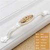 PYouo Cabinet Handles, 1 Pc, Champagne Gold, Diamond-Luxury Zinc Alloy Pull, K 806, 128 mm view 2