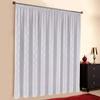 A-TEXTILE-24 Custom-Made Sheer Curtain, White, 165 cm H x 200 cm W view 1