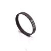 ZHaonan HTD3M Black Rubber Closed-Loop Timing Belt, 204–231 mm Circumference, 10 mm Width view 1