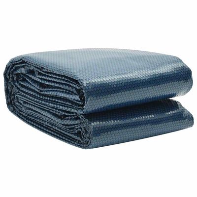 vidaXL Solar Pool Cover, PE 549 cm, Black and Blue