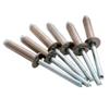 M4.8/M6.4 Stainless Steel 304 Round-Head Blind Rivets, Open Pull Rivets, M6.4 × 16 (40 pcs.) view 3