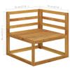 vidaXL 11-Piece Garden Lounge Set with Cushions Solid Acacia Wood view 3