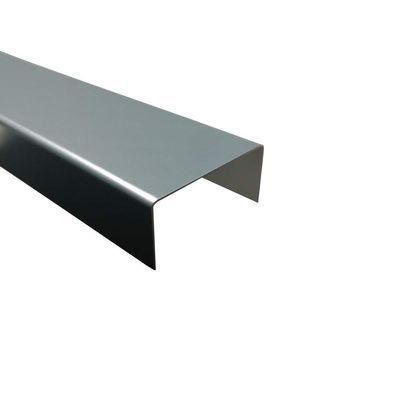 Aluminum U-Channel Anthracite, 2,000 mm, 20 x 55 x 20 mm