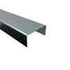 Aluminum U-Channel Anthracite, 2,000 mm, 20 x 55 x 20 mm view 1