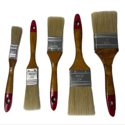 Paint Brush Set, Flat Brushes, 25/38/50/63/75 mm, 15-Piece