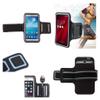 DFV mobile Professional Neoprene Waterproof Wraparound Armband Case with Buckle for UMIDIGI F2 (2019) - Black view 2