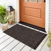 rugsx Malaga Door Mat, Non-Slip, Indoor & Outdoor, Brown, 80 x 940 cm view 1