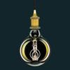 Amarcords Black Braided Silk Fabric Lamp Cord, 10 m, Grounded 3 x 0.75 mm² view 3