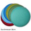 Feltd. Round Felt Seat Cushion, 38 cm, Walnut view 2
