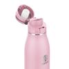 Takeya 52510 Traveler Travel Mug, Stainless Steel, Silicone, BPA-Free, Blush view 2