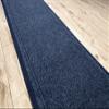 rugsx Malaga Non-Slip Doormat, Indoor & Outdoor, Blue, 66 x 740 cm view 2