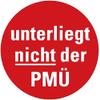 100 pcs. Inspection Sticker "Not Subject to PM," Red, Film, 40 mm, Made in Germany view 1