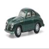 Schuco Porsche 356A Carrera Coupé Model Car, 1:87 Scale, Green Metallic view 1