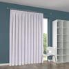 A-TEXTILE-24 Saragossa Custom-Made Voile Sheer Curtain, 260 cm H × 300 cm W view 1