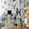 Muralo Black-and-White Drawn Dogs Non-Woven Photo Wallpaper - 416 x 254 cm view 3