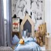 Muralo Black-and-White Drawn Dogs Non-Woven Photo Wallpaper - 416 x 254 cm view 4