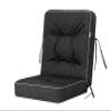 PillowPrim Black Garden Swing Cushion, Modular, 120 cm view 1
