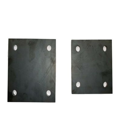 Steel Plate Anchor Plate, Perforated, 140 x 140 x 6 mm (15 mm Hole)