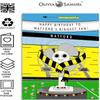 Watford Fan Birthday Card, A5, with Yellow Envelope view 4