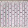 A-TEXTILE-24 Made-to-Measure Butterfly Voile Sheer Curtain, Red, 255 x 250 cm (H x W) view 2