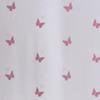 A-TEXTILE-24 Made-to-Measure Butterfly Voile Sheer Curtain, Red, 255 x 250 cm (H x W) view 3