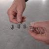 Drahtseile24 Wire Rope Set with 8 Cable Clamps, 2 Thimbles and 2 Turnbuckles | Wire Rope Tensioning | 4 mm | 1 m view 2