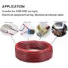 JINchao Tinned Copper Wire, Red and Black 2-Conductor Cable, 26/24/22/20/18 AWG view 3