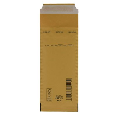 SmithPackaging Gold Bubble Mailers, 100 x 165 mm, 5 Pack