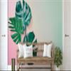Muralo Non-Woven Photo Wallpaper, Tropical Jungle Flowers, XXL, 405 x 270 cm view 3