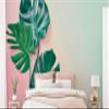 Muralo Non-Woven Photo Wallpaper, Tropical Jungle Flowers, XXL, 405 x 270 cm view 4
