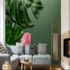 Muralo Nonwoven Tropical Jungle Floral Photo Wallpaper, XXL, 315 x 210 cm view 3