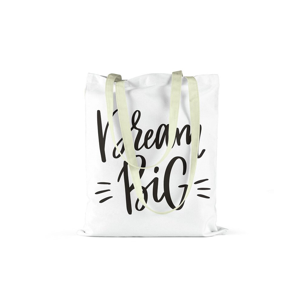 Le Jardin du Lin Printed Cotton Tote Bag, Foldable, 34 x 40 cm